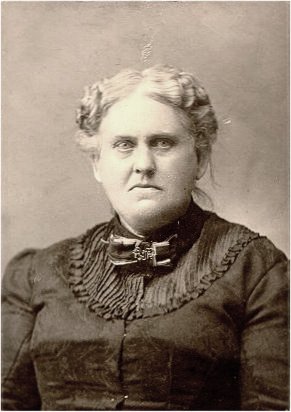 Photograph of 
		Fannie (Warrenburg) Mastin, wife of Levi Mastin, Jr.
