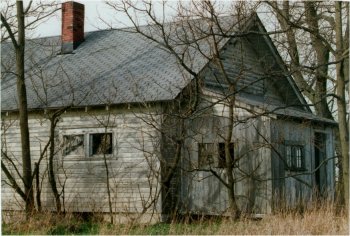 South side of the house